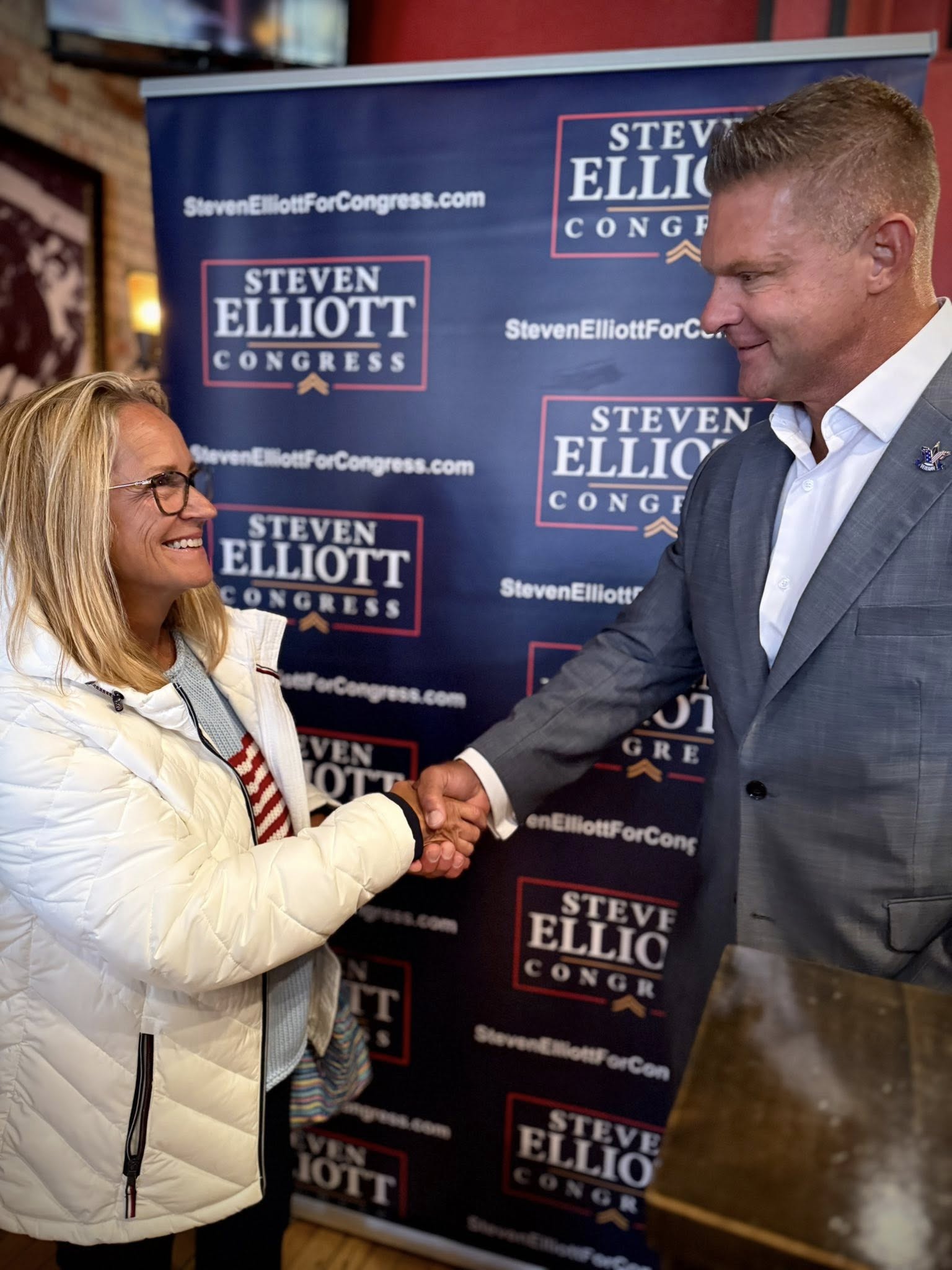 Meeting Patriots at Mackinac